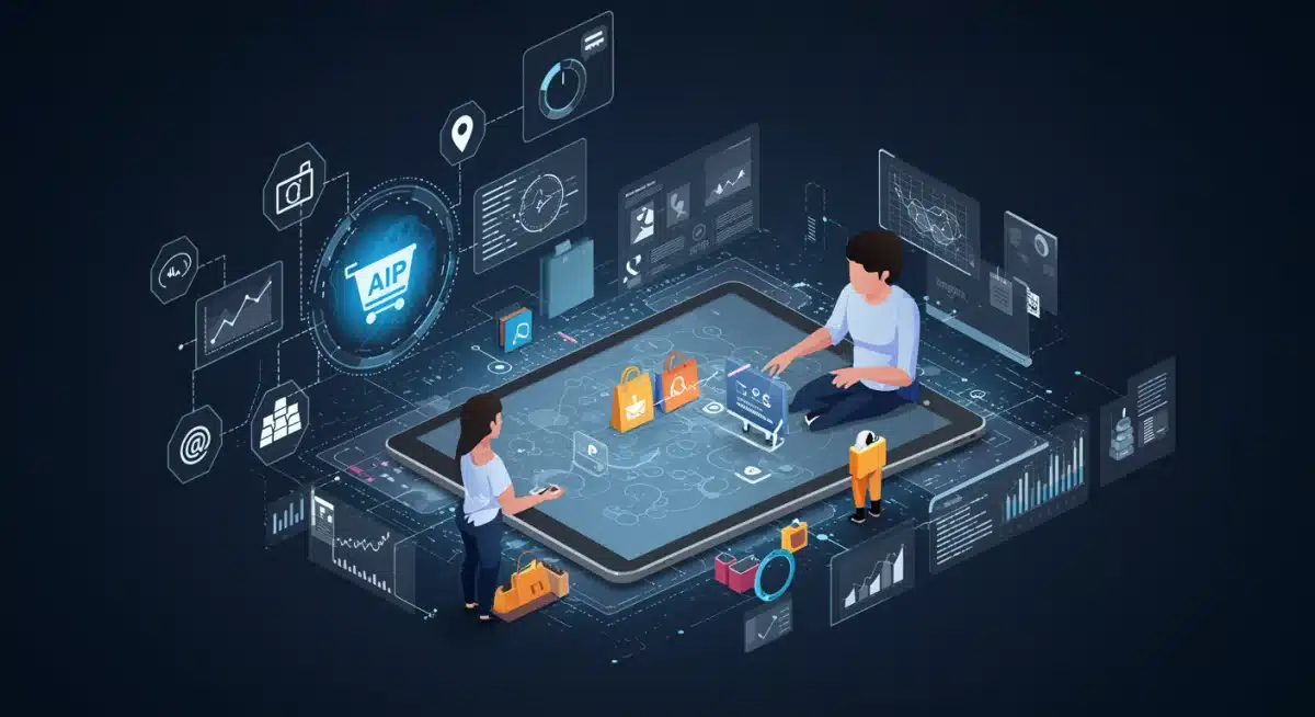 AI-driven personalized shopping experience on BigCommerce platform.