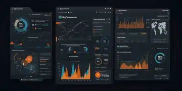 BigCommerce AI Tools 2025: 10% Conversion Boost for US Retailers BigCommerce AI dashboard showing conversion rate increase for US retailers in 2025.