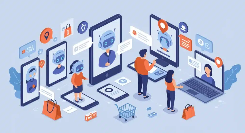 Conversational Commerce: 20% Engagement Boost for US Brands by 2025