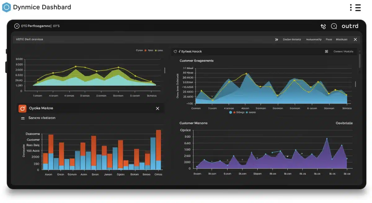 DTC subscription analytics dashboard showing churn rate trends