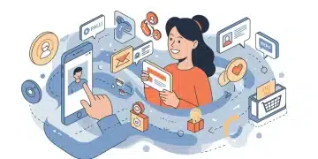 Illustration of DTC retention marketing strategies driving customer loyalty and repeat purchases