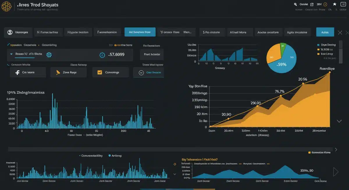 E-commerce dashboard showing improved scalability and performance metrics