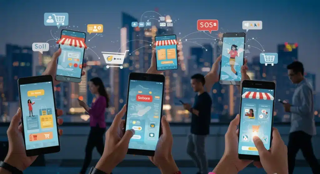 Mobile-First Dominance: US E-commerce Traffic Hits 90% on Smartphones by 2025