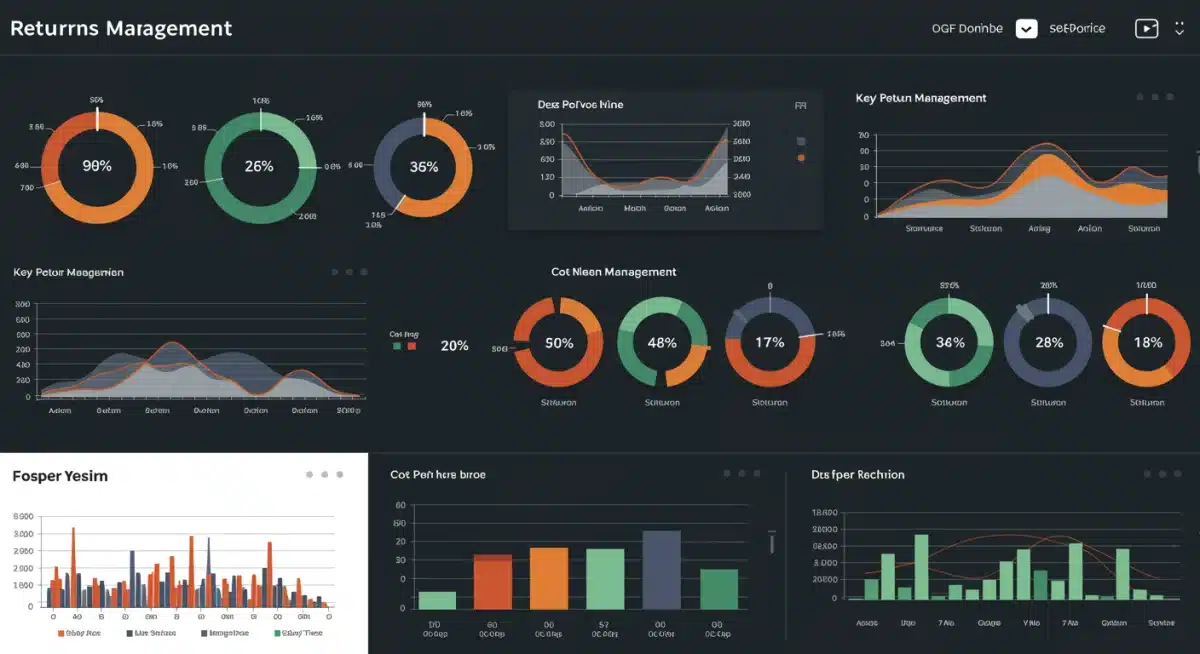 Returns management KPI dashboard for DTC brands