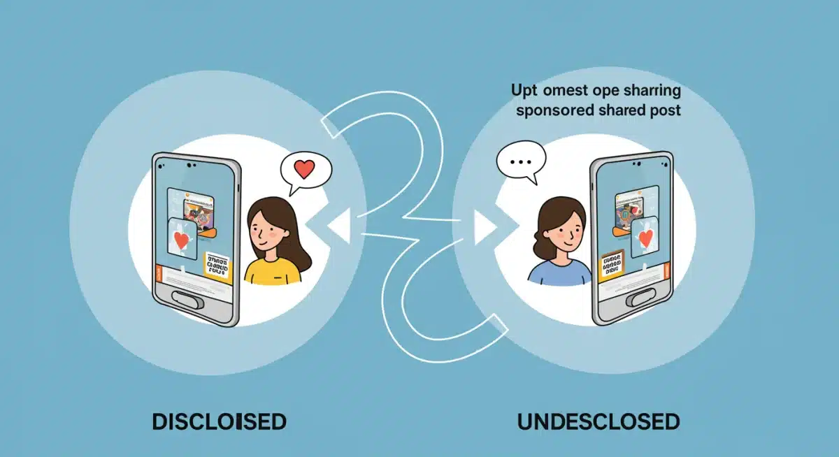 Transparency in influencer marketing and clear disclosure of material connections