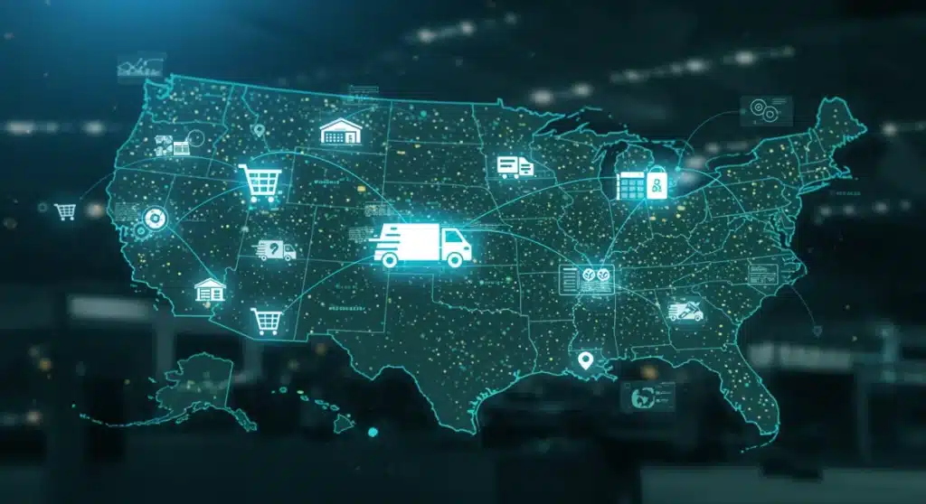 US E-commerce Supply Chain Resilience: Adapting to 2025 Challenges